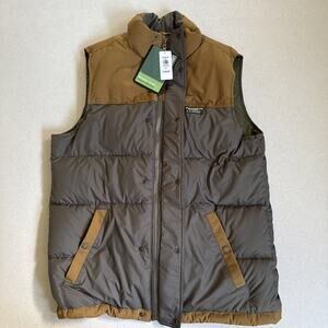 LL Bean Mountain Classic Down Puffer Vest Medium Tall 80% Down New With Tags